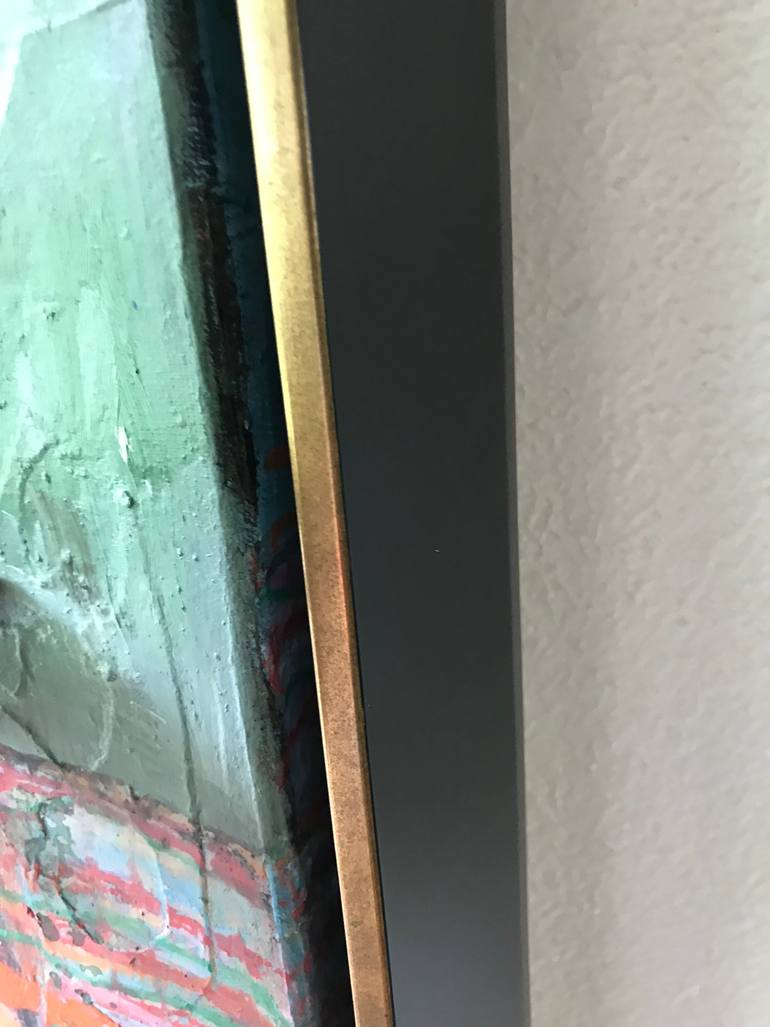 Original Impressionism Women Painting by Jacqueline Van Der Plaat