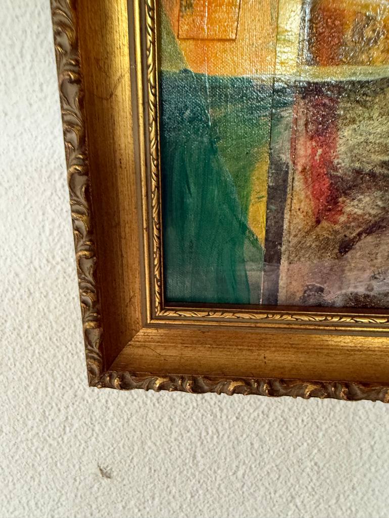 Original Impressionism Women Mixed Media by Jacqueline Van Der Plaat