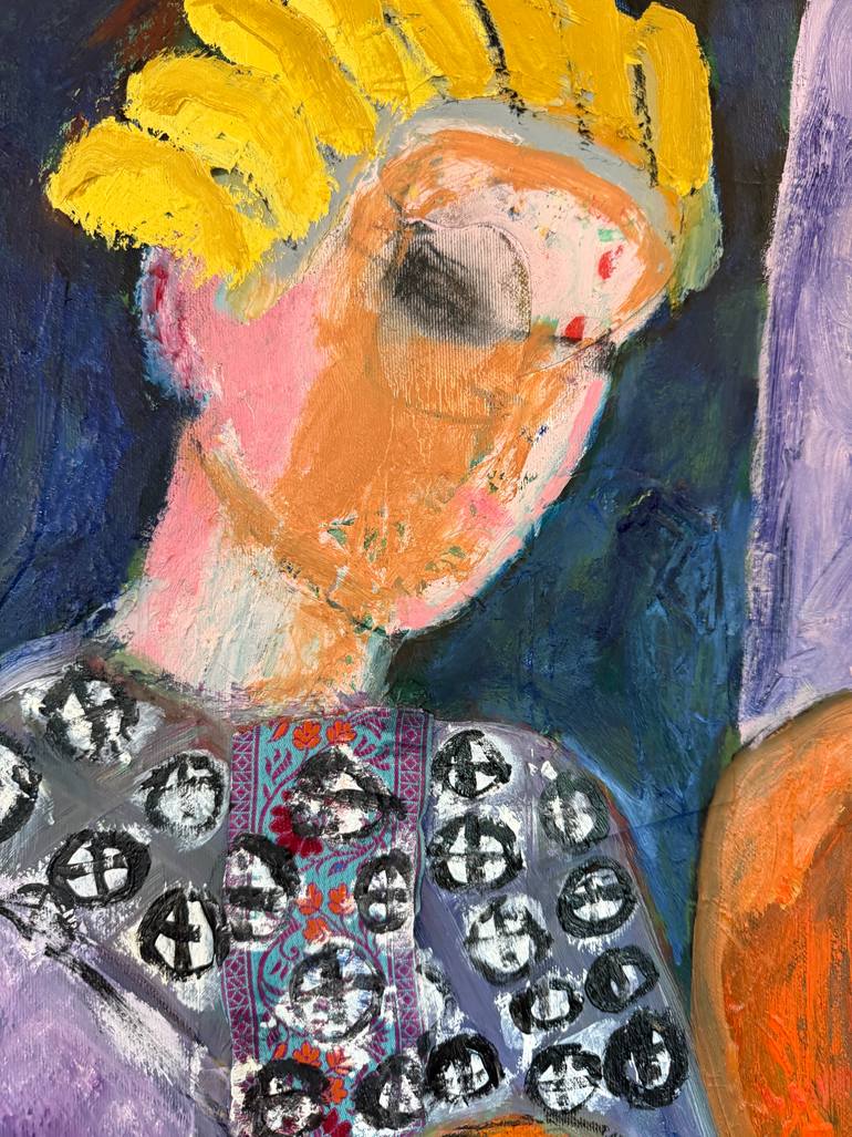 Original Contemporary People Painting by Jacqueline Van Der Plaat