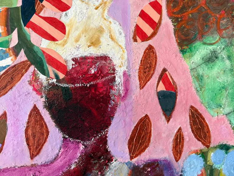 Original Impressionism Women Painting by Jacqueline Van Der Plaat