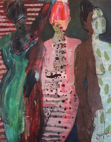 Print of Expressionism Body Paintings by Jacqueline van der Plaat