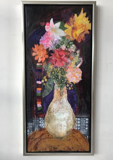 Print of Impressionism Floral Paintings by Jacqueline van der Plaat