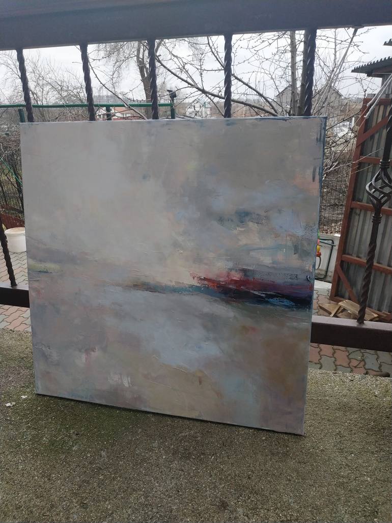 Original Abstract Expressionism Abstract Painting by Viktoria Shvoren