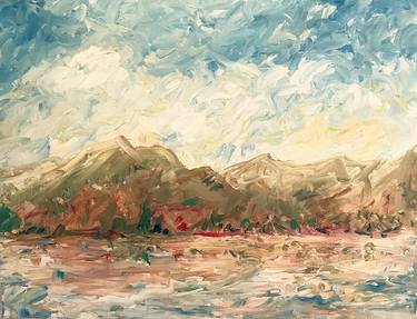 Original Expressionism Landscape Painting by Clay Vajgrt