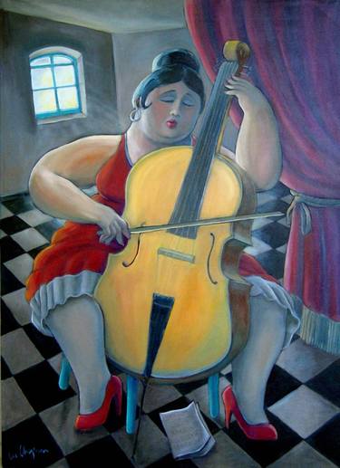 Print of Music Paintings by Lee Chapman