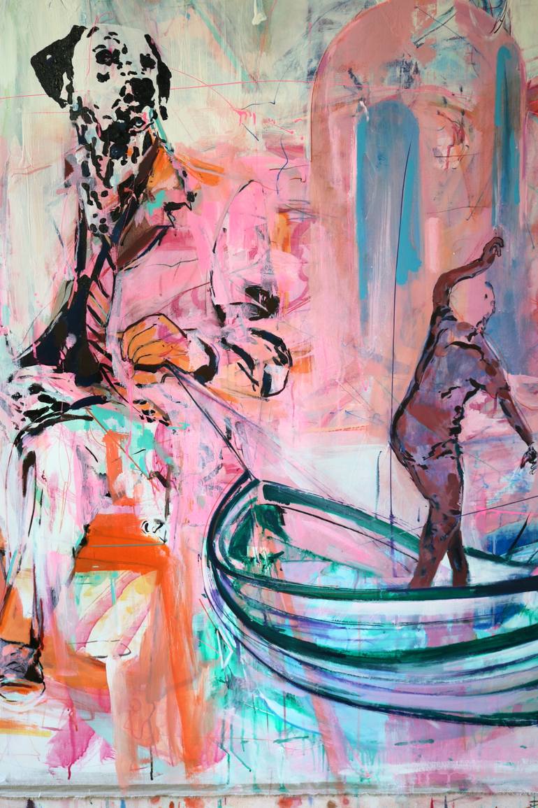 Original Contemporary Fantasy Painting by Elham Etemadi