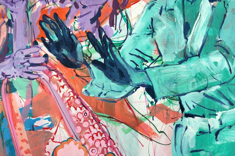 Original Contemporary Fantasy Painting by Elham Etemadi