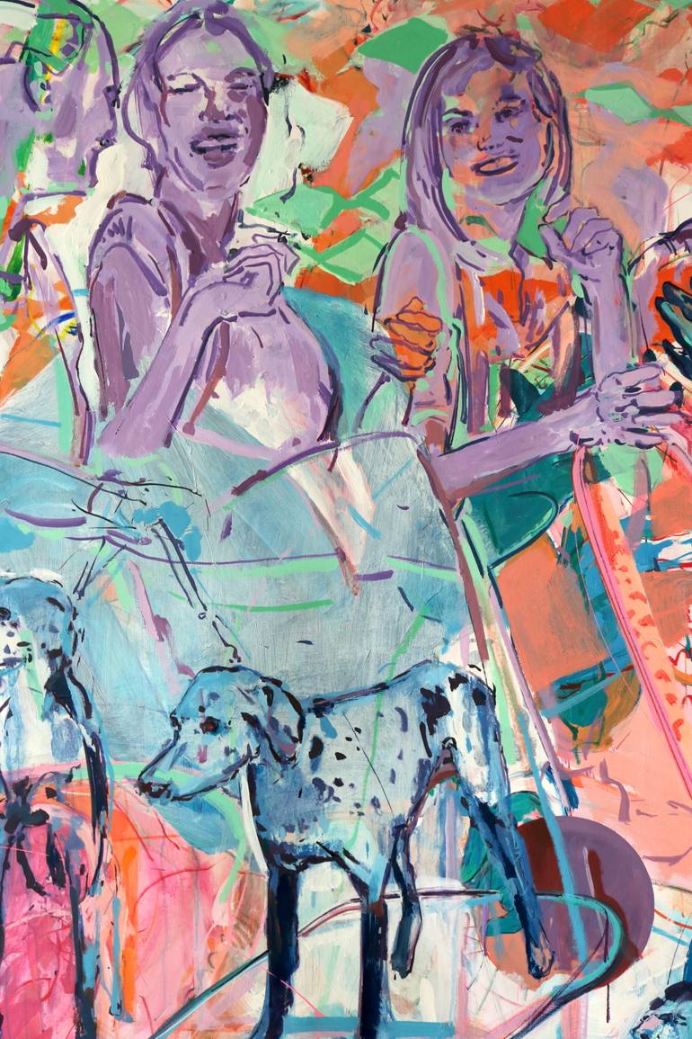 Original Contemporary Fantasy Painting by Elham Etemadi