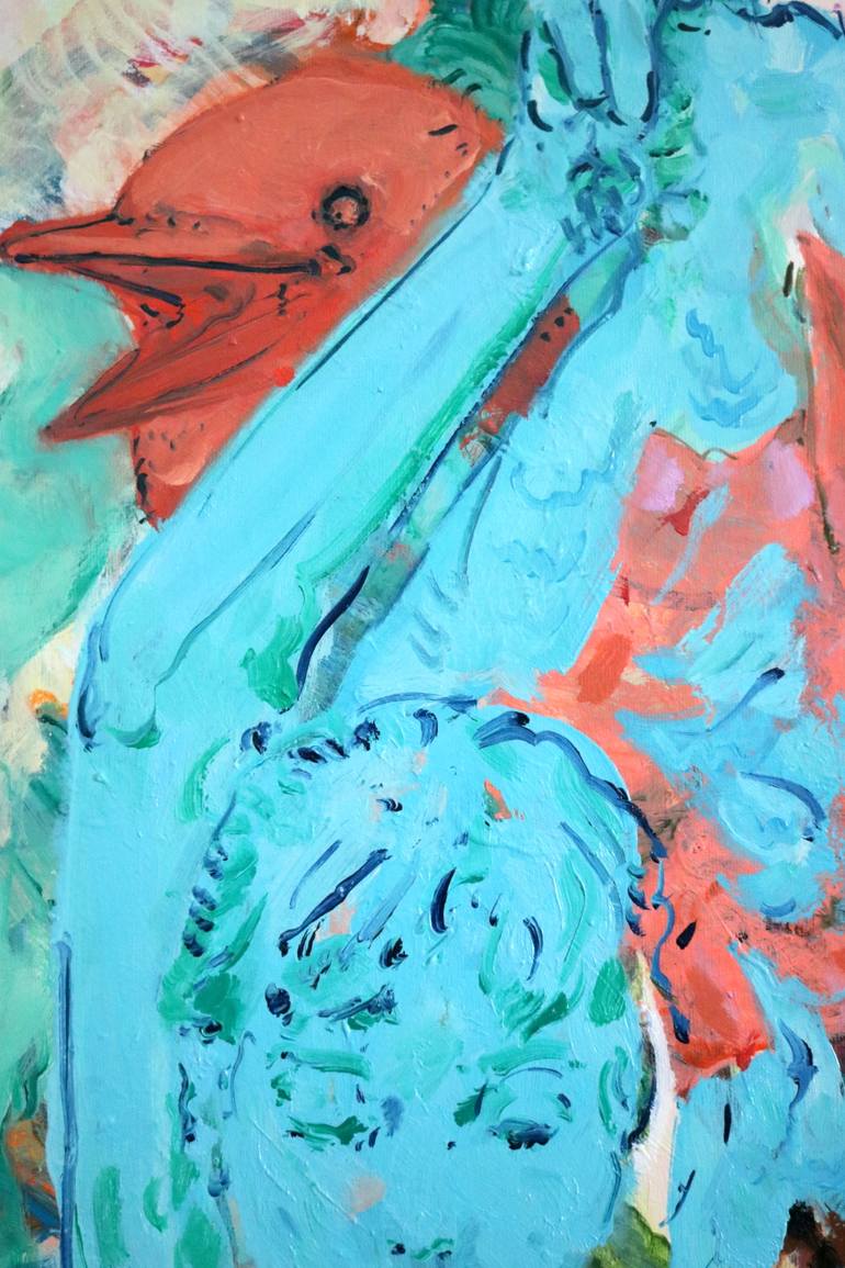 Original Contemporary Body Painting by Elham Etemadi