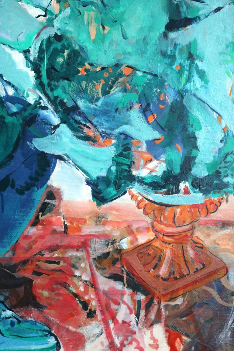Original Expressionism Fantasy Painting by Elham Etemadi