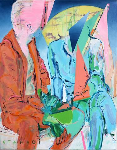 Print of Contemporary Men Paintings by Elham Etemadi