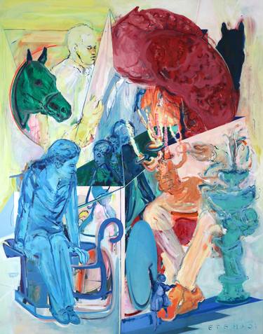 Original Contemporary Fantasy Paintings by Elham Etemadi