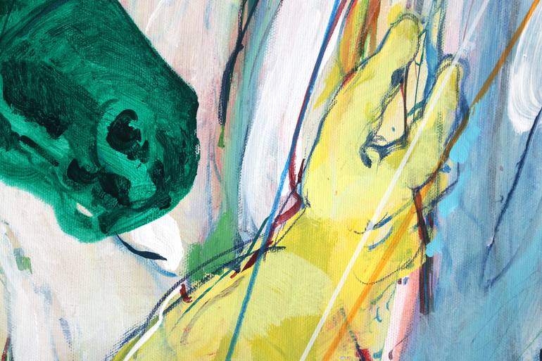 Original Contemporary Fantasy Painting by Elham Etemadi