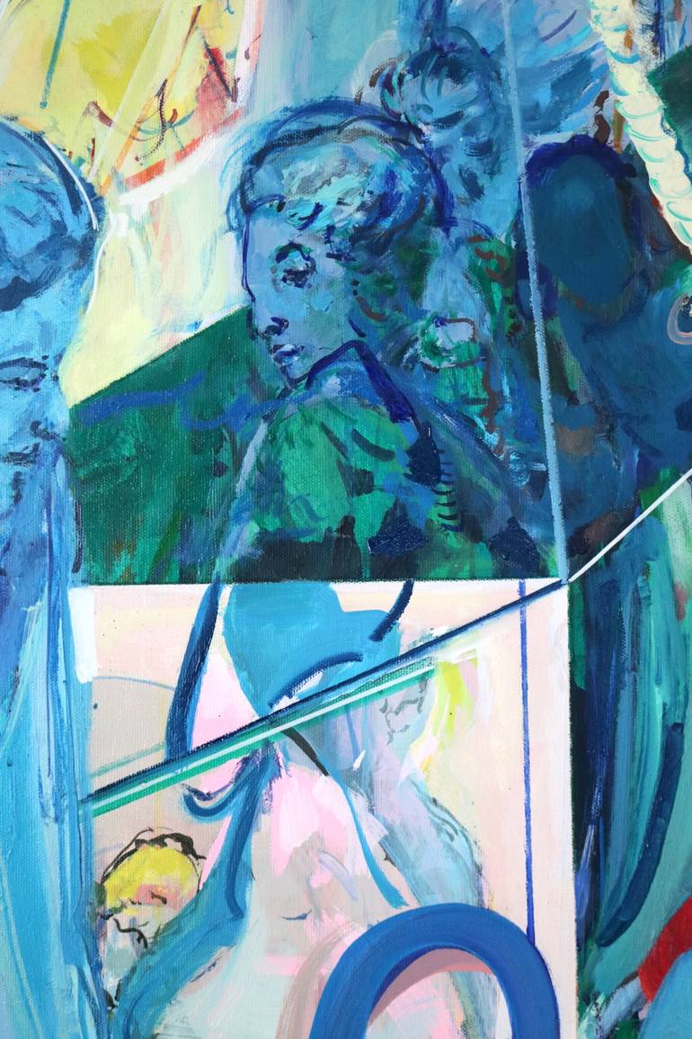 Original Contemporary Fantasy Painting by Elham Etemadi