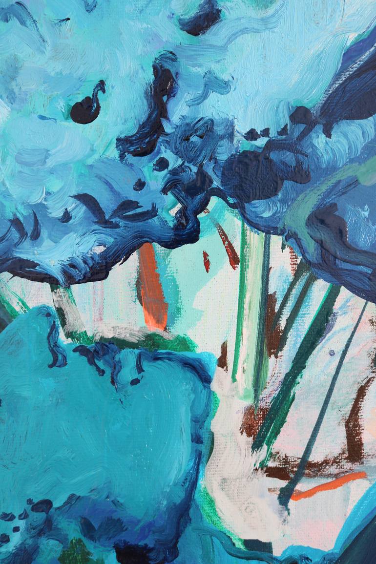 Original Expressionism Fantasy Painting by Elham Etemadi