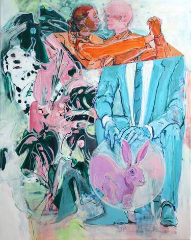 Original Contemporary Fantasy Painting by Elham Etemadi