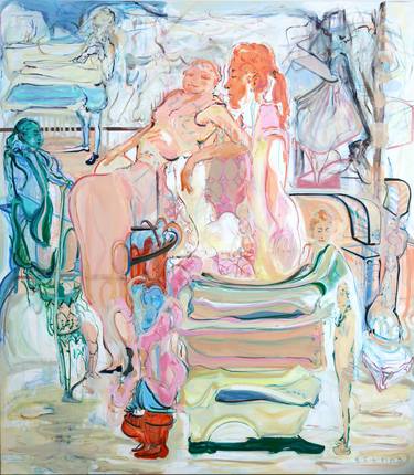 Original Contemporary Fantasy Paintings by Elham Etemadi