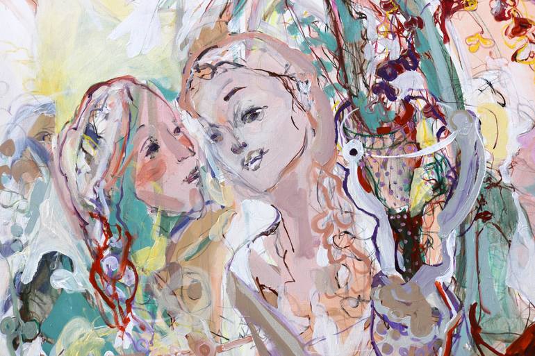 Original Figurative Women Painting by Elham Etemadi