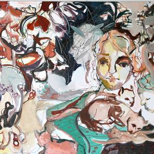 Collection Figural Abstracts Inspired by Cecily Brown