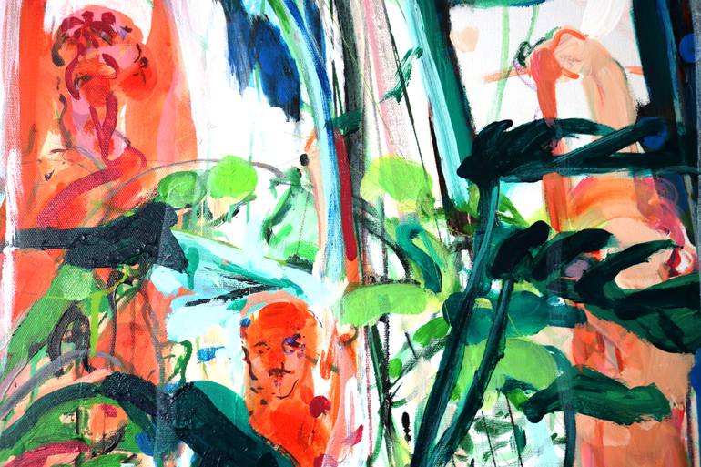 Original Expressionism Transportation Painting by Elham Etemadi