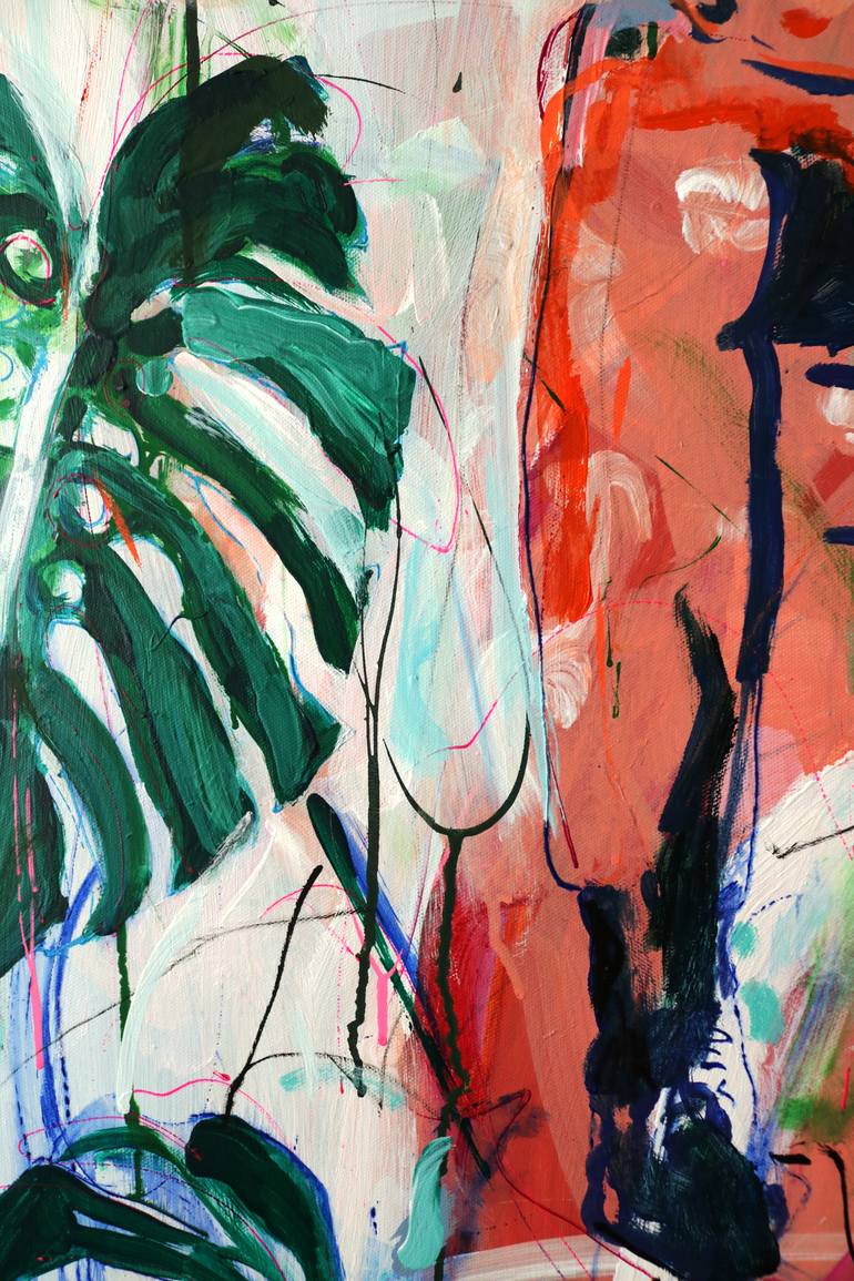 Original Expressionism Animal Painting by Elham Etemadi