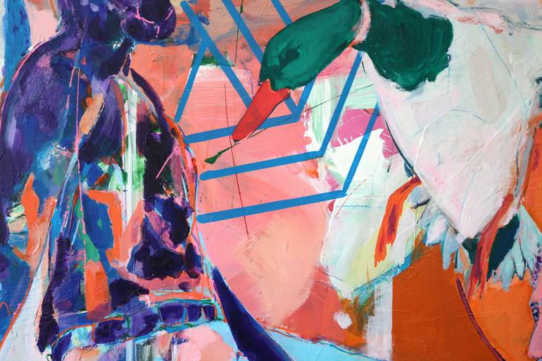 Original Figurative Men Painting by Elham Etemadi