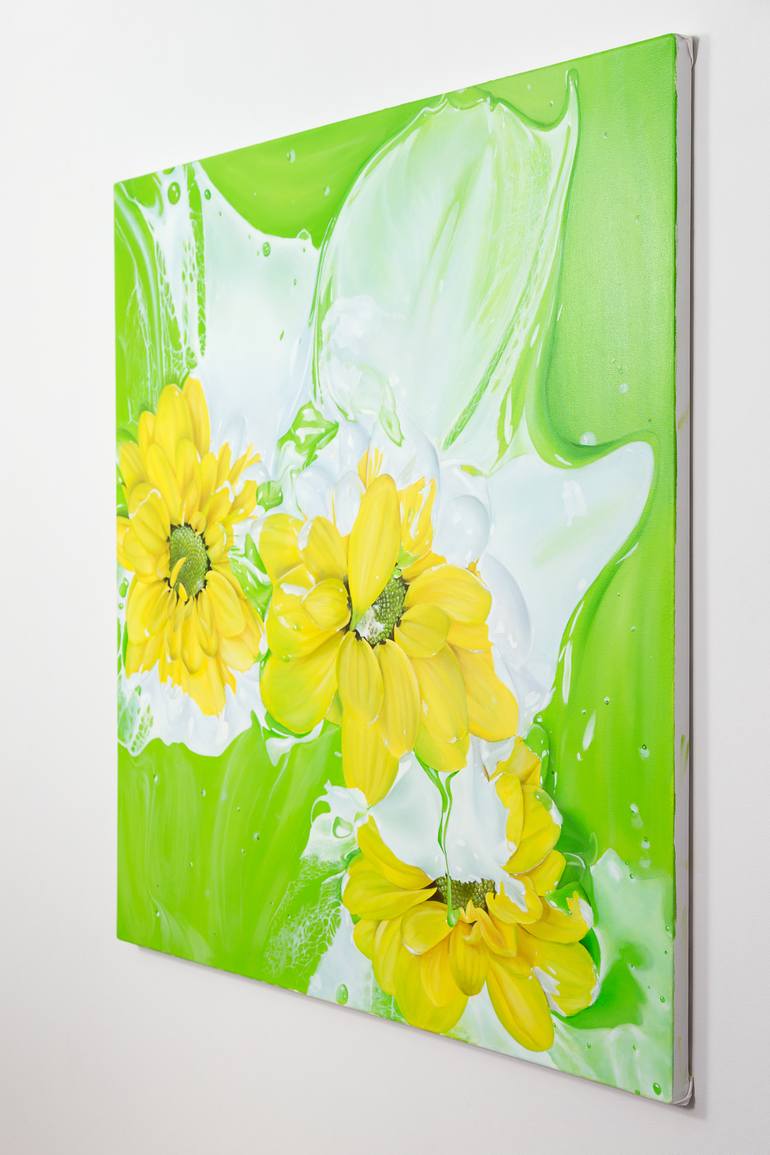 Original Floral Painting by Sergey Piskunov