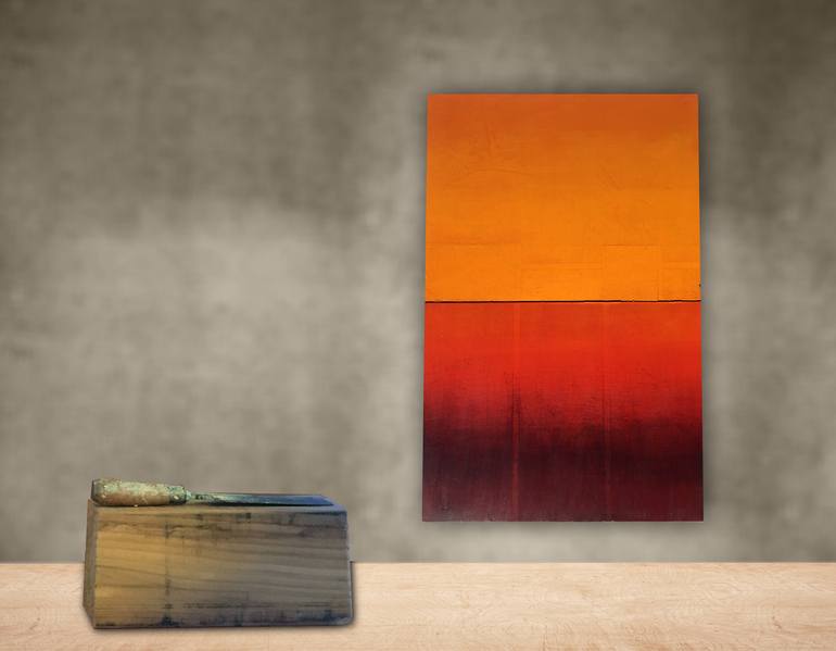 Original Abstract Landscape Painting by Georgia Gibbs