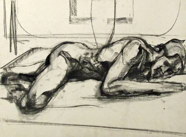 Original Realism Nude Drawings by Shant Beudjekian