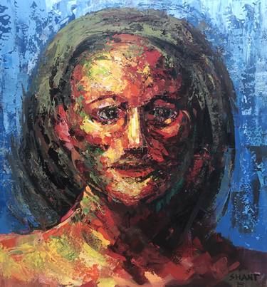 Original Conceptual People Paintings by Shant Beudjekian