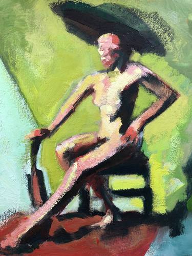 Original Fine Art Nude Paintings by Shant Beudjekian