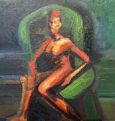 Original Abstract People Paintings by Shant Beudjekian