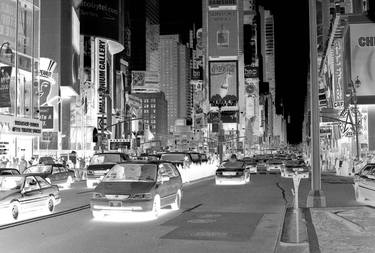 Inverted Image of Manhattan Times Square - Limited Edition of 1 thumb