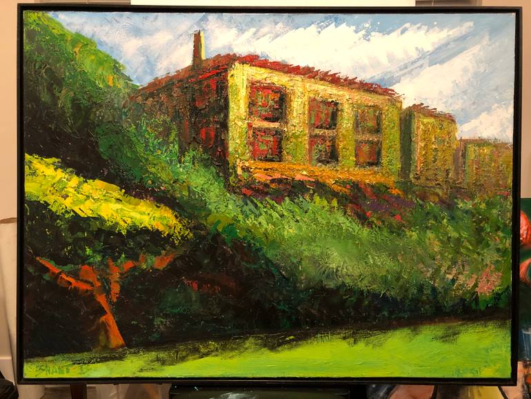 Original Documentary Landscape Painting by Shant Beudjekian