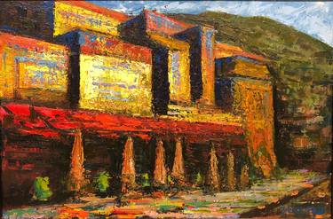Original Conceptual Landscape Paintings by Shant Beudjekian