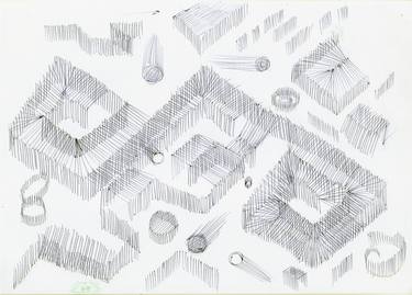 Original Abstract Drawings by Anticomics A