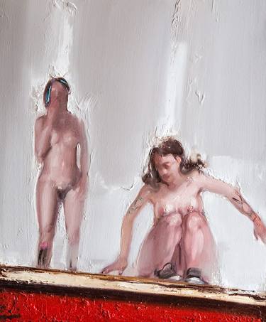 Original Figurative Body Paintings by Alessandro Papari