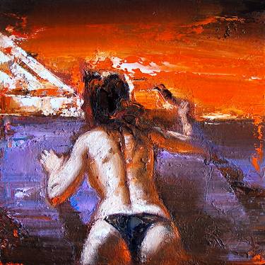 Original Nude Paintings by Alessandro Papari