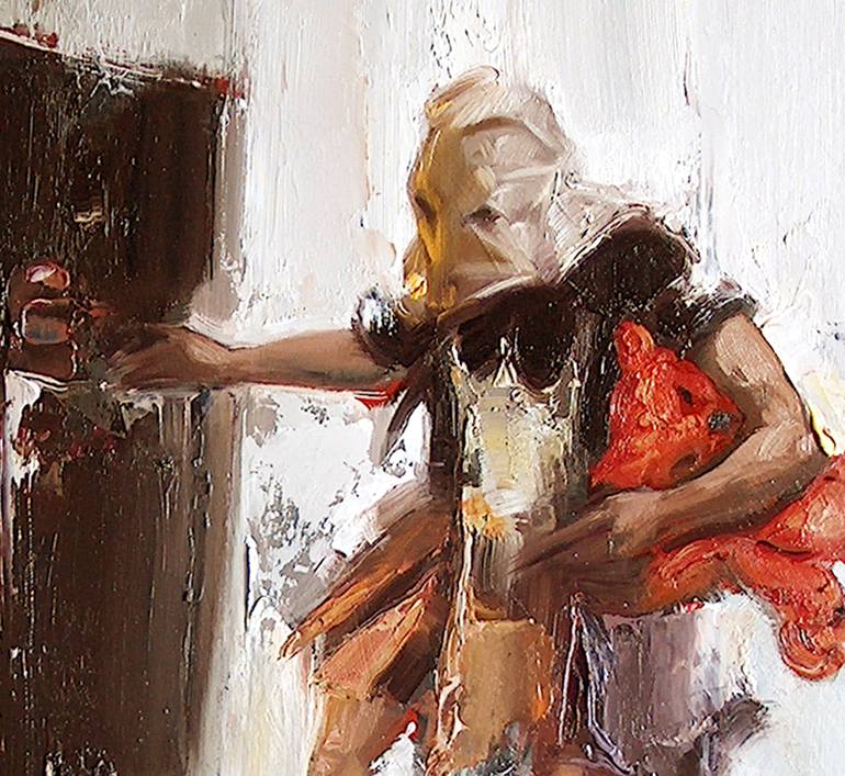 Original Figurative People Painting by Alessandro Papari