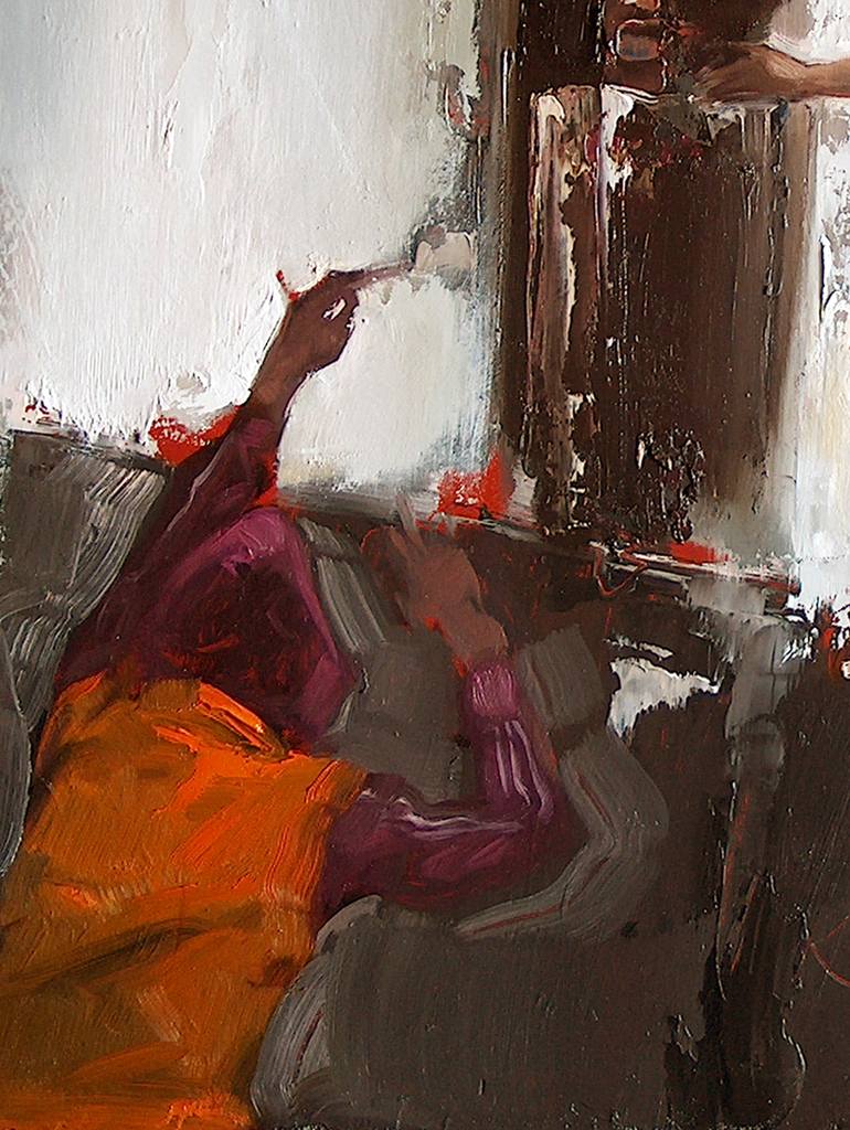 Original Figurative People Painting by Alessandro Papari