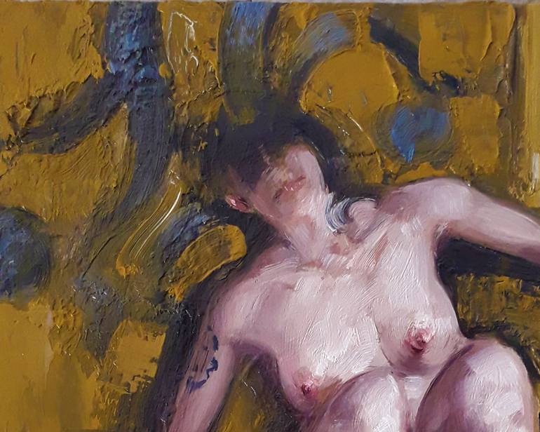 Original Nude Painting by Alessandro Papari
