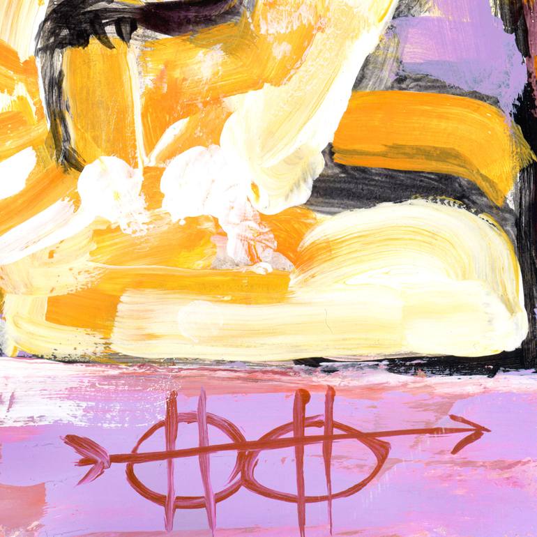 Original Contemporary Animal Painting by Nikita Ostapenco