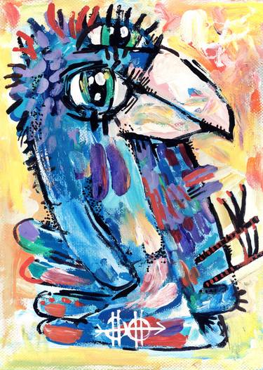 Original Impressionism Animal Paintings by Nikita Ostapenco