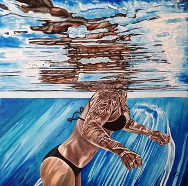 Original Figurative Water Printmaking by Paolo Terdich