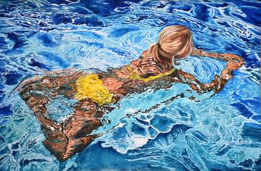 Original Figurative Water Printmaking by Paolo Terdich