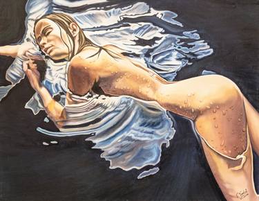 Print of Figurative Water Paintings by Paolo Terdich