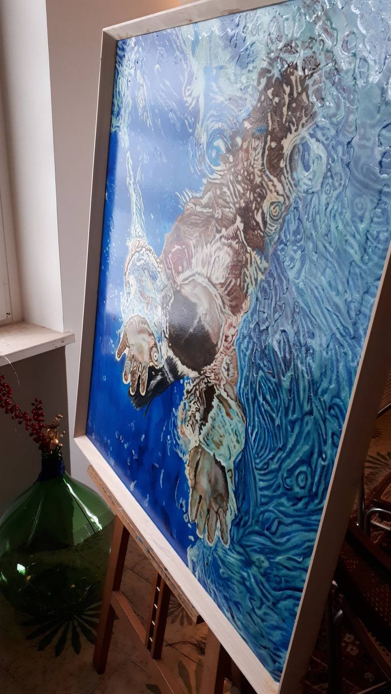 Original Figurative Water Painting by Paolo Terdich