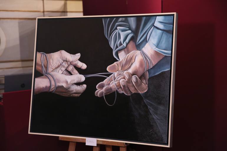 Original Figurative Politics Painting by Paolo Terdich