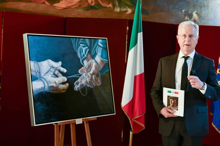 Original Figurative Politics Painting by Paolo Terdich