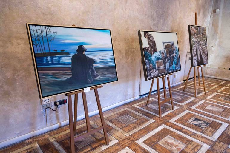 Original Figurative People Painting by Paolo Terdich